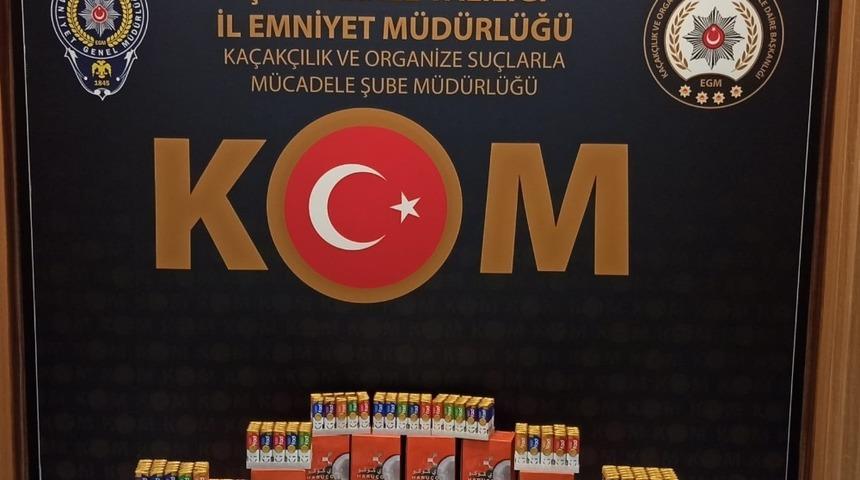 Çanakkale’de kaçak tütün operasyonu