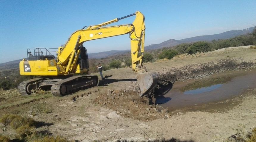 Seyitli HİS g&ouml;letlerinde temizlik başladı