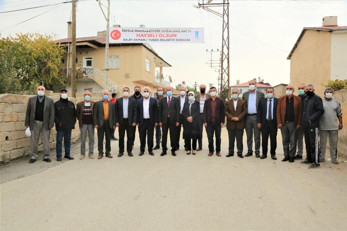 İskele Mahallesinin doğalgaz sorunu &ccedil;&ouml;z&uuml;l&uuml;yor