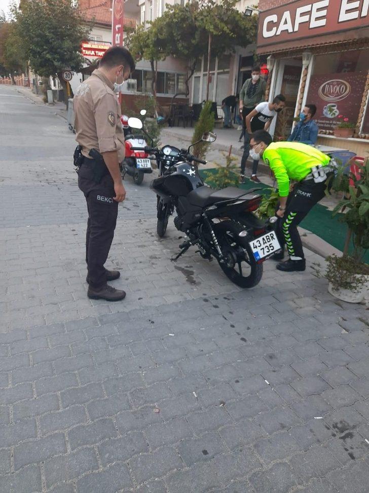 Kütahya’da 47 motosiklet trafikten men edildi G3