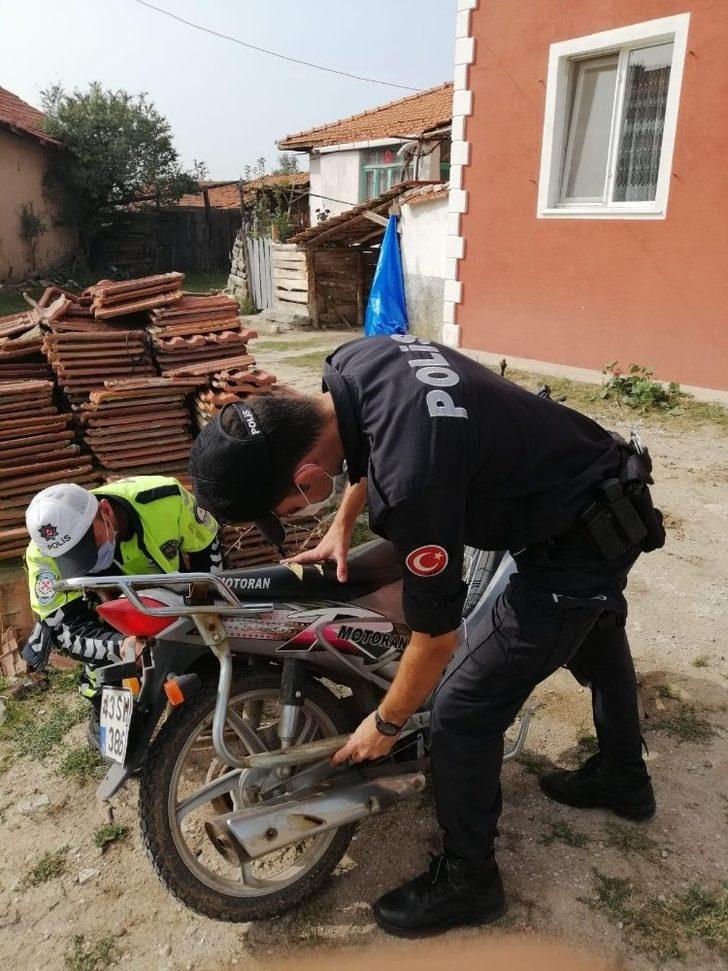 Kütahya’da 47 motosiklet trafikten men edildi G5