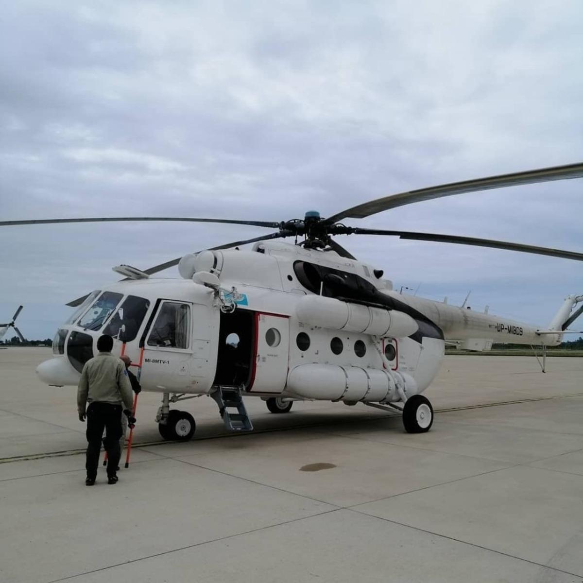 Helikopter ve personelleri Milas&rsquo;tan ayrıldı