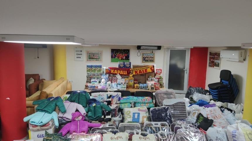 Kayserispor taraftarından İzmir’e yardım eli