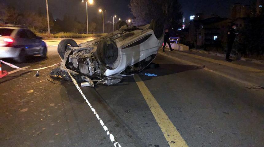 Ankara&rsquo;da trafikte silahlı &ccedil;atışma kazayla son buldu: 1 &ouml;l&uuml;, 1 yaralı