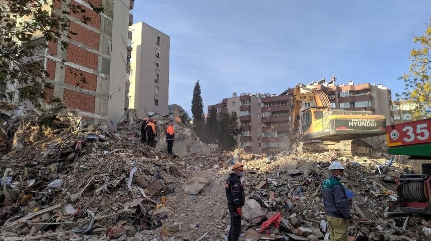 Yılmaz Erbek Apartmanı&rsquo;nda arama kurtarma &ccedil;alışmaları sona erdi