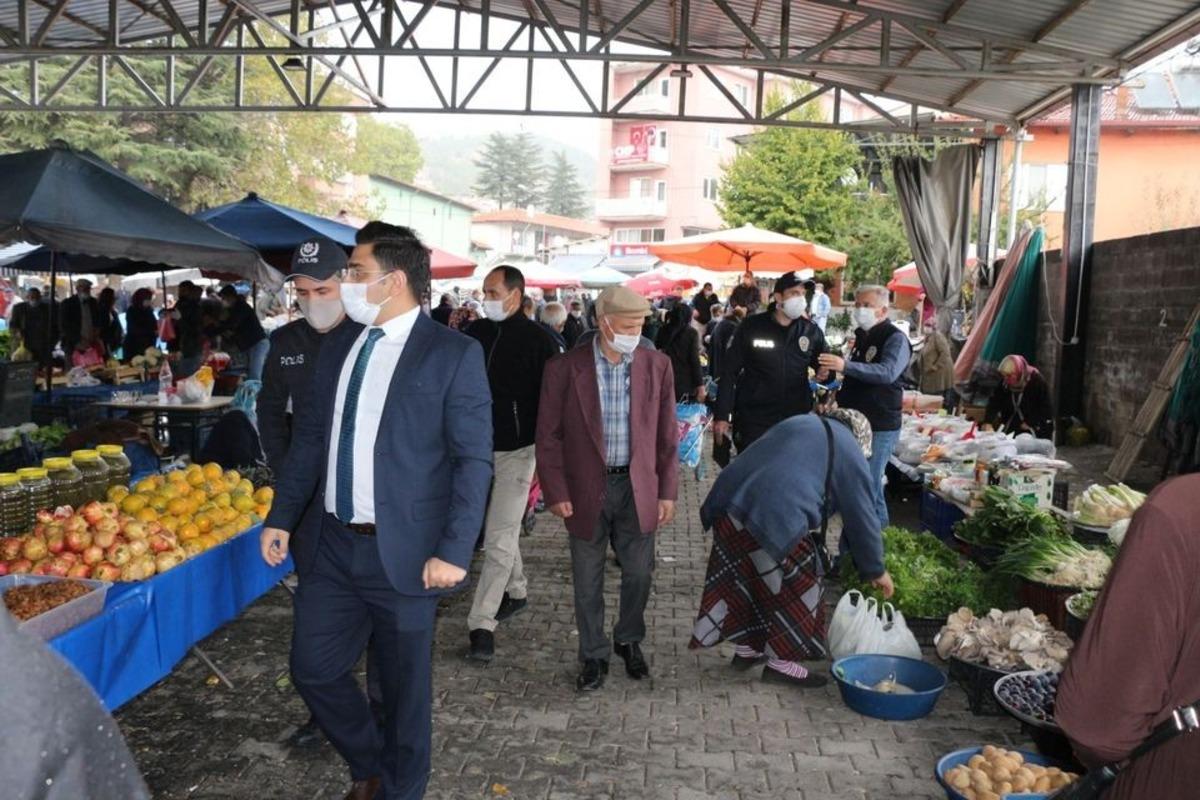 Şaphane pazarında sıkı denetim