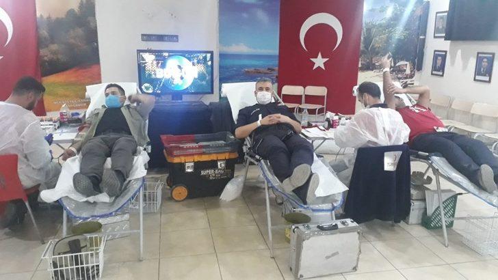 Kızıltepe polisinden kan bağışı G1