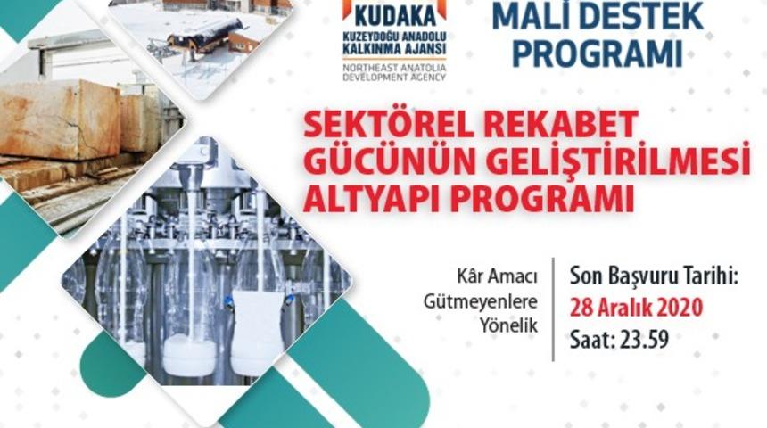 2020 yılı sekt&ouml;rel rekabet g&uuml;c&uuml;n&uuml;n geliştirilmesi altyapı programı ilan edildi
