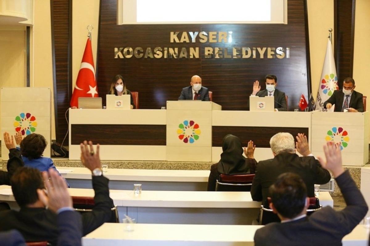 Kocasinan Belediye Meclisi, huzur hakkını depremzedelere bağışladı