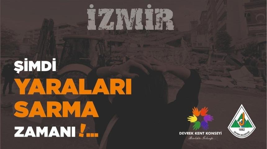 Devrek&rsquo;te İzmir i&ccedil;in yardım kampanyası başlatıldı