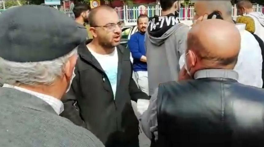 Depremin vurduğu İzmir'de binadan gelen sesler paniğe neden oldu