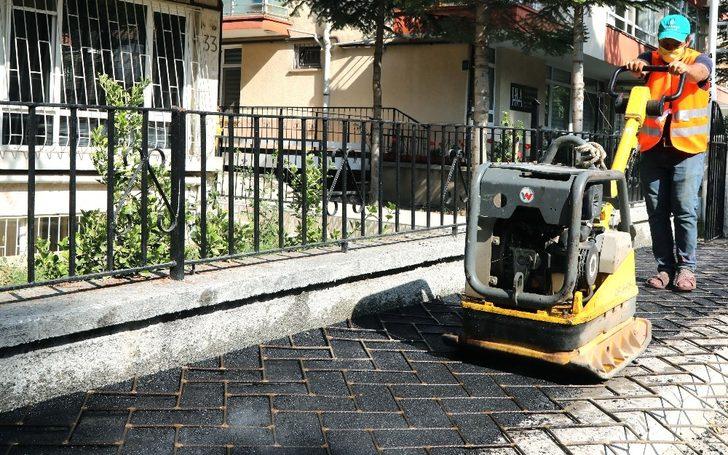 Çankaya renkli kaldırımlar ile canlanıyor G3