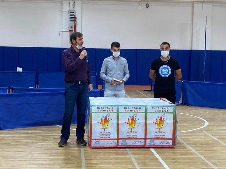 Gaziantep’te masa tenisi turnuvası G5