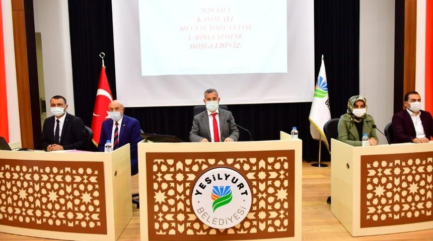 Yeşilyurt Belediye Meclisi, Kasım ayı &ccedil;alışmalarına başladı