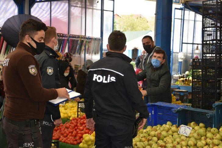 Gönen’de maske takmayanlara ceza yağdı G2