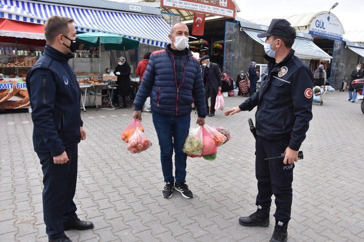 Gönen’de maske takmayanlara ceza yağdı G3