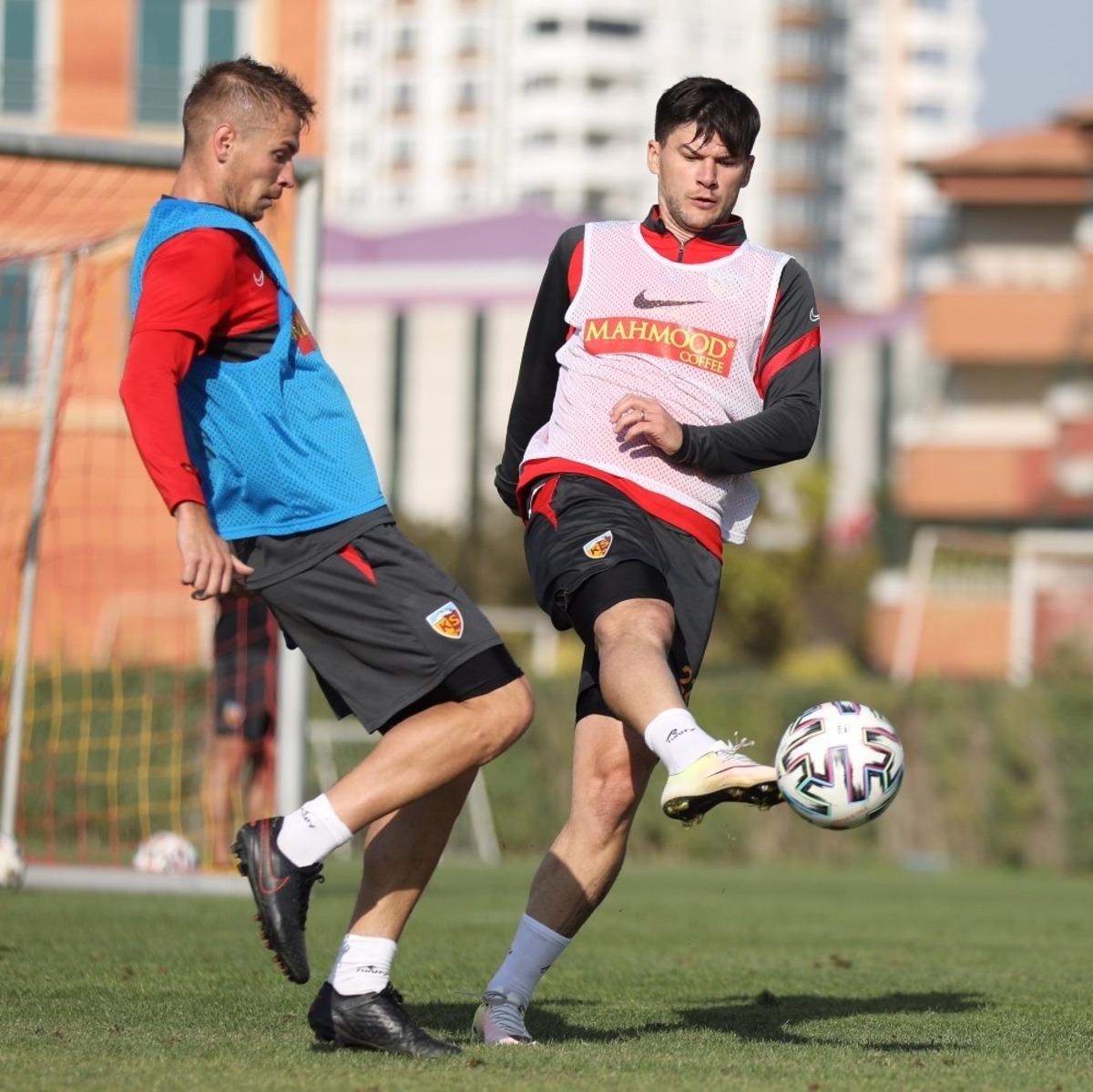 Kayserispor, Yomraspor ma&ccedil;ı hazırlıklarını tamamladı