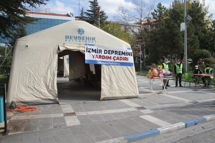 Beyşehir, İzmir’deki depremzedeler için tek yürek G3