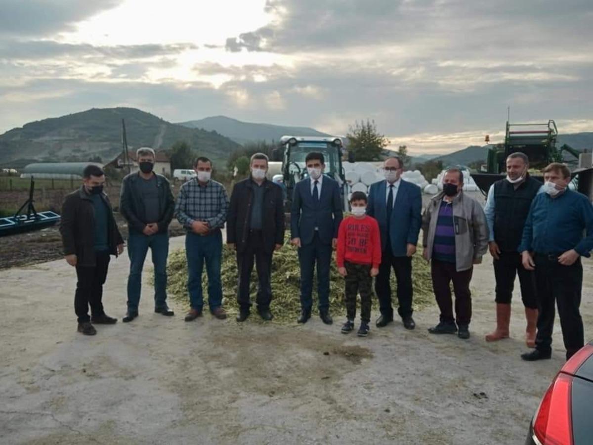 Kaymakam Coşgun, k&ouml;ylerde incelemelerde bulundu