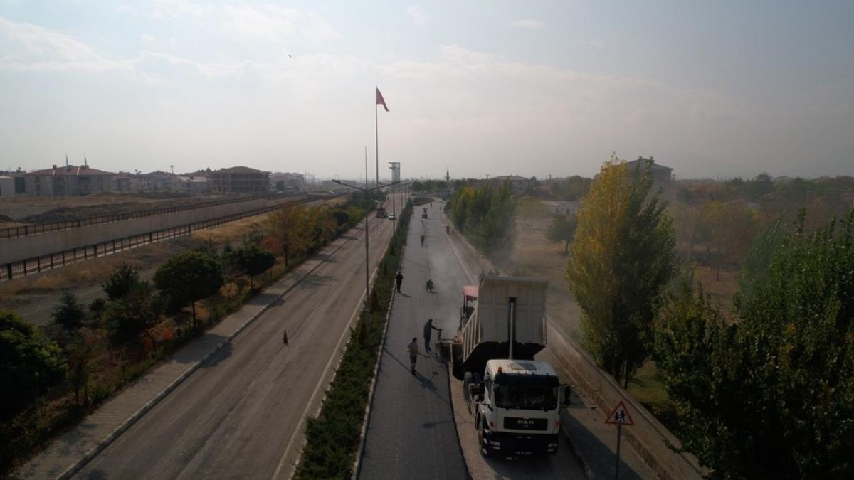 Kış &ouml;ncesi asfalt &ccedil;alışması
