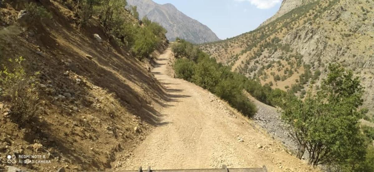Beyt&uuml;şşebap&rsquo;ta yol yapım &ccedil;alışmaları