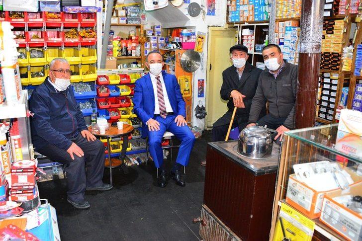 Vali Hüseyin Öner’in esnaf ziyaretleri devam ediyor G1