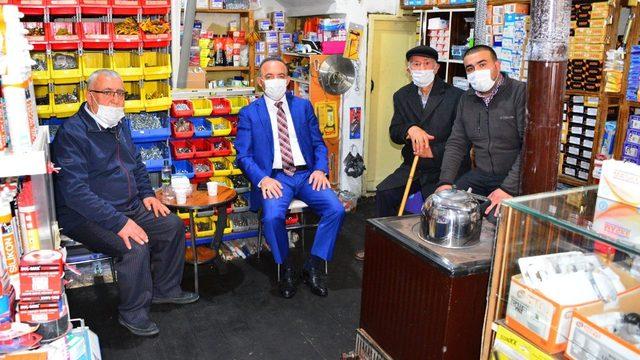 Vali Hüseyin Öner’in esnaf ziyaretleri devam ediyor