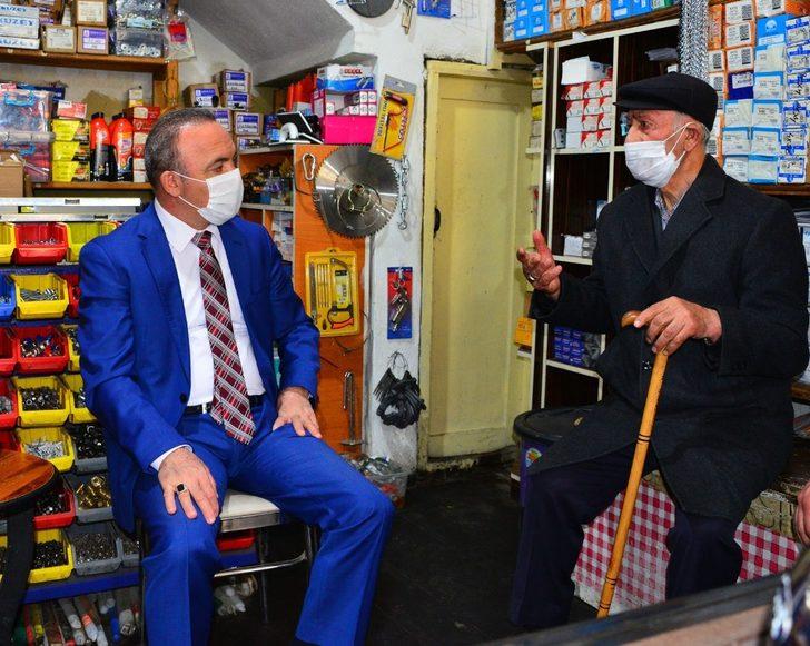 Vali Hüseyin Öner’in esnaf ziyaretleri devam ediyor G2