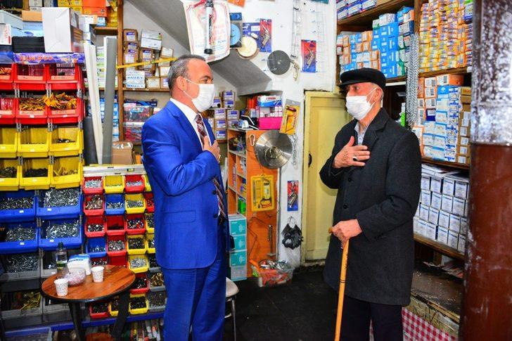 Vali Hüseyin Öner’in esnaf ziyaretleri devam ediyor G3