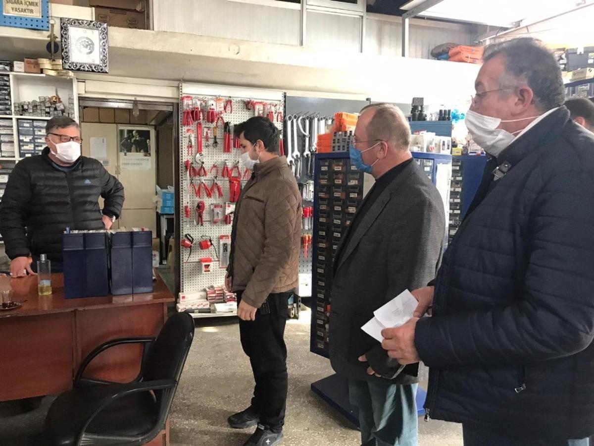 Ekipler sanayi esnafını denetledi
