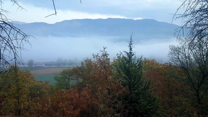 Reşadiye sis örtüsü ile kaplandı G2