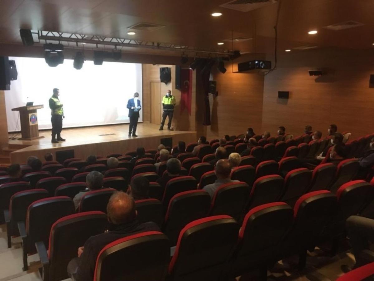 S&uuml;r&uuml;c&uuml;lere bilgilendirme eğitimi