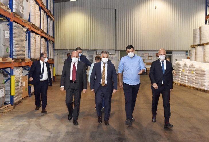 Vali Ersin Yazıcı, OSB firmalarının faaliyetleri hakkında bilgi aldı G3