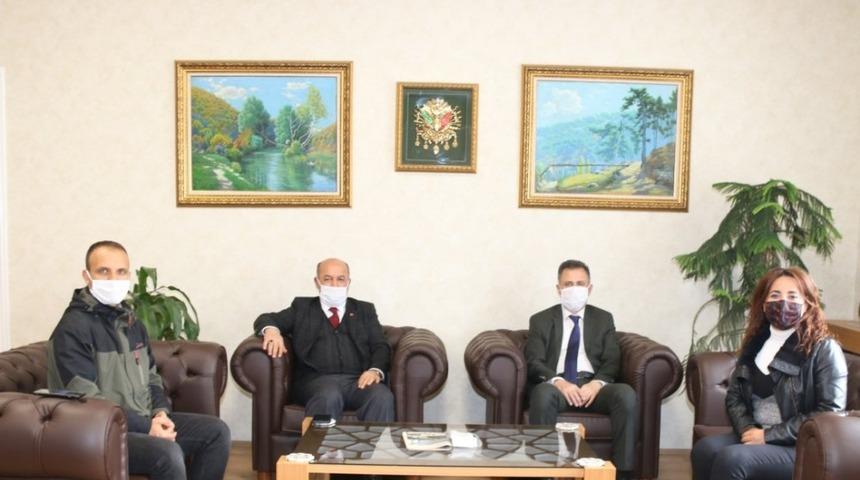 Müdür Gayret, Başyiğit’i ziyaret etti