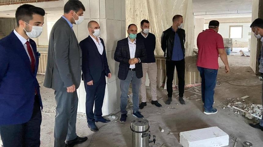 Kocaman, pişmaniye üreticileri ile bir araya geldi