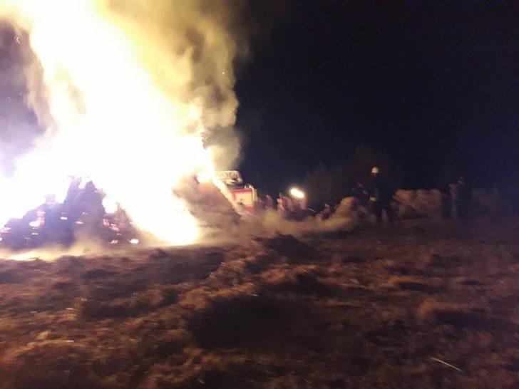 Çaldıran’da ot yangını G2