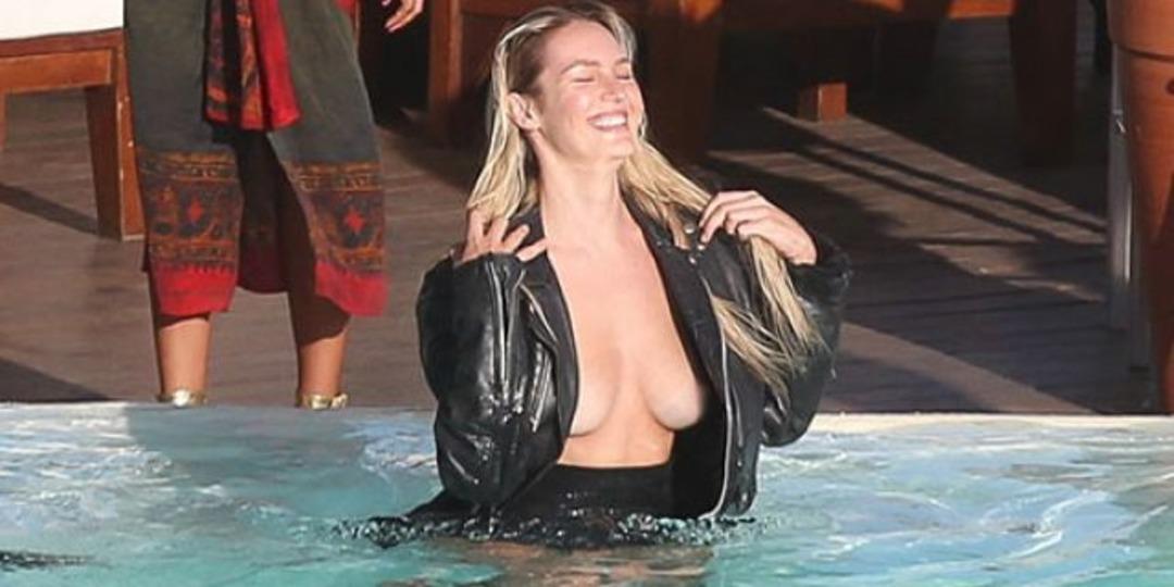 Candice Swanepoel'dan doğum sonra seksi pozlar!