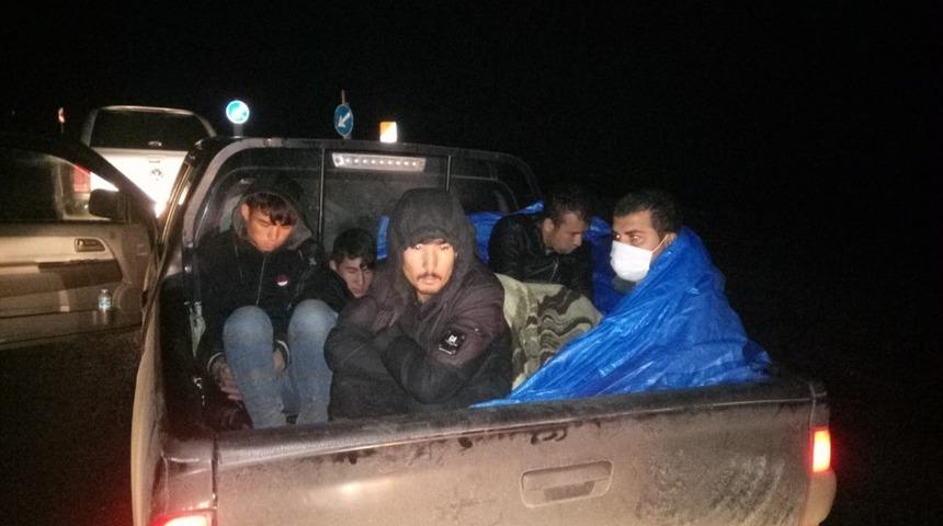 Ardahan&rsquo;da 22 d&uuml;zensiz g&ouml;&ccedil;men yakalandı