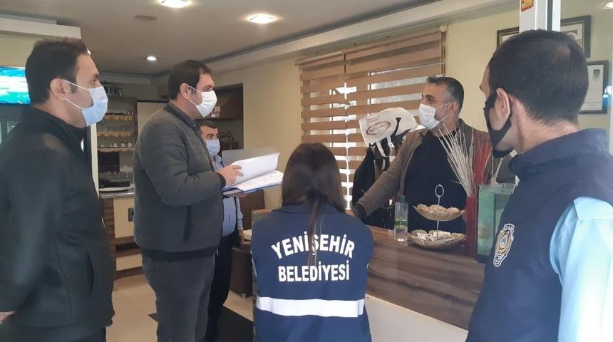 Yenişehir&rsquo;de esnafa yeni tedbirler uyarısı