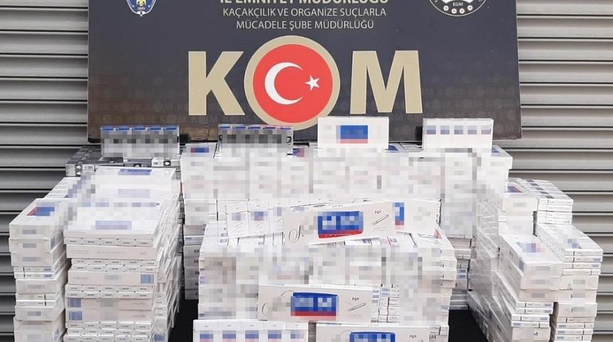 Batman&rsquo;da 4 bin paket ka&ccedil;ak sigara ele ge&ccedil;irildi