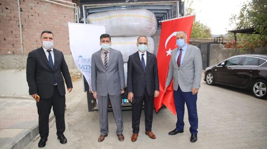 Batman Belediyesinden depremzedelere yardım