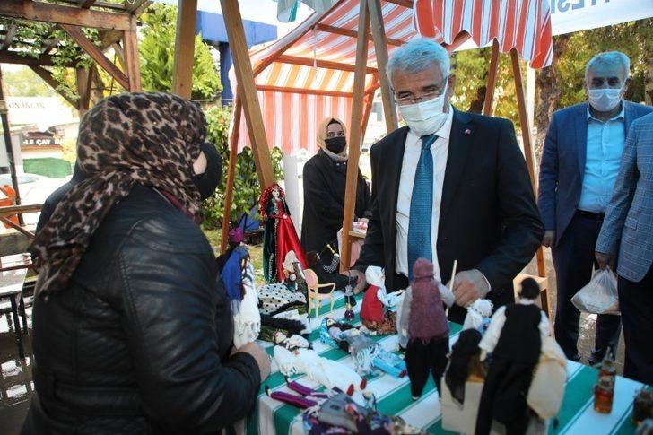 Güder, Hanımeli Pazarı’nı gezerek alışveriş yaptı G1