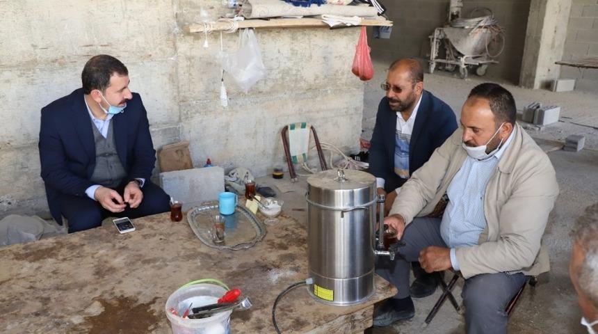 Baydilli esnafın sorunlarını dinledi