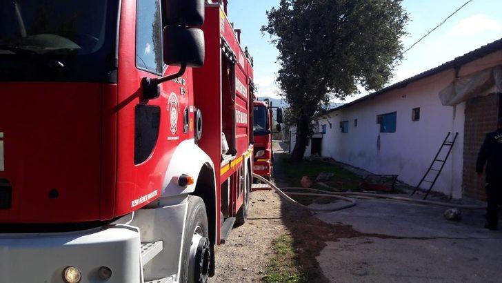 Burhaniye’de kümes yangını G1