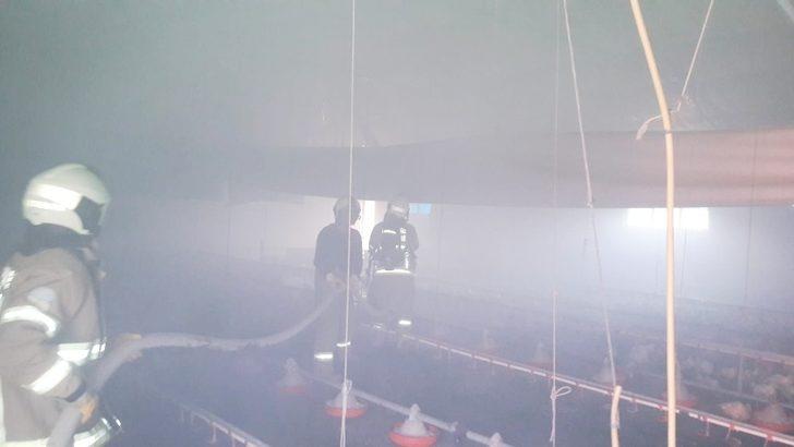 Burhaniye’de kümes yangını G3