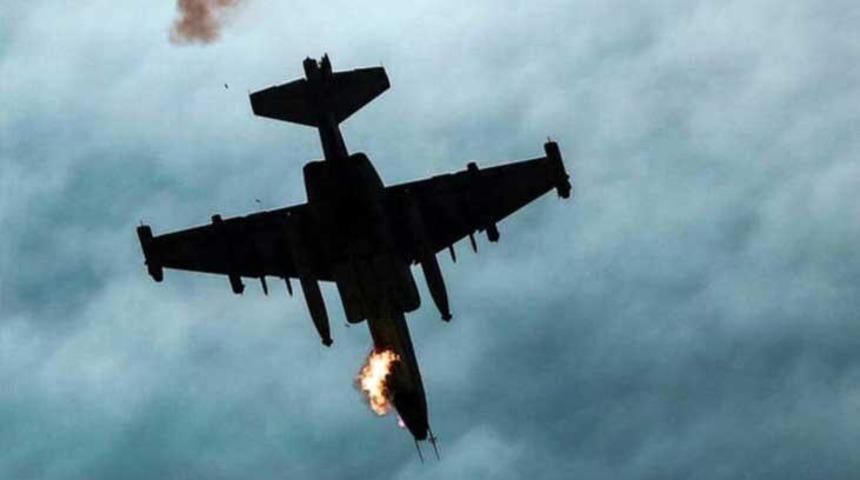 Ermenistan'a ait SU-25 uçağı düşürüldü