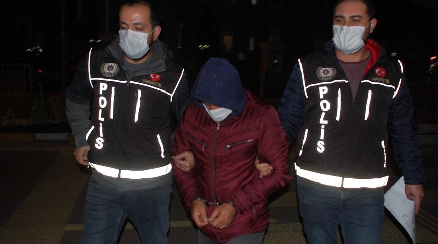 Aydın'da ormanlık alanda Hint keneviri yetiştirdiği iddia edilen kişi tutuklandı