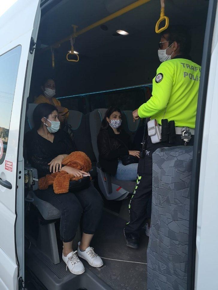 Dalaman’da yolcu araçlarına korona virüs denetimi yapıldı G4