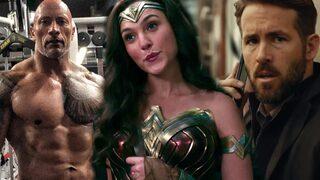 Red Notice filminin müjdesini kırmızı elbisesiyle verdi 