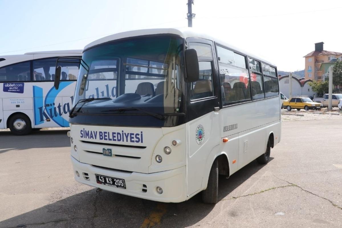 Simav Belediyesi&rsquo;ne hibe minib&uuml;s